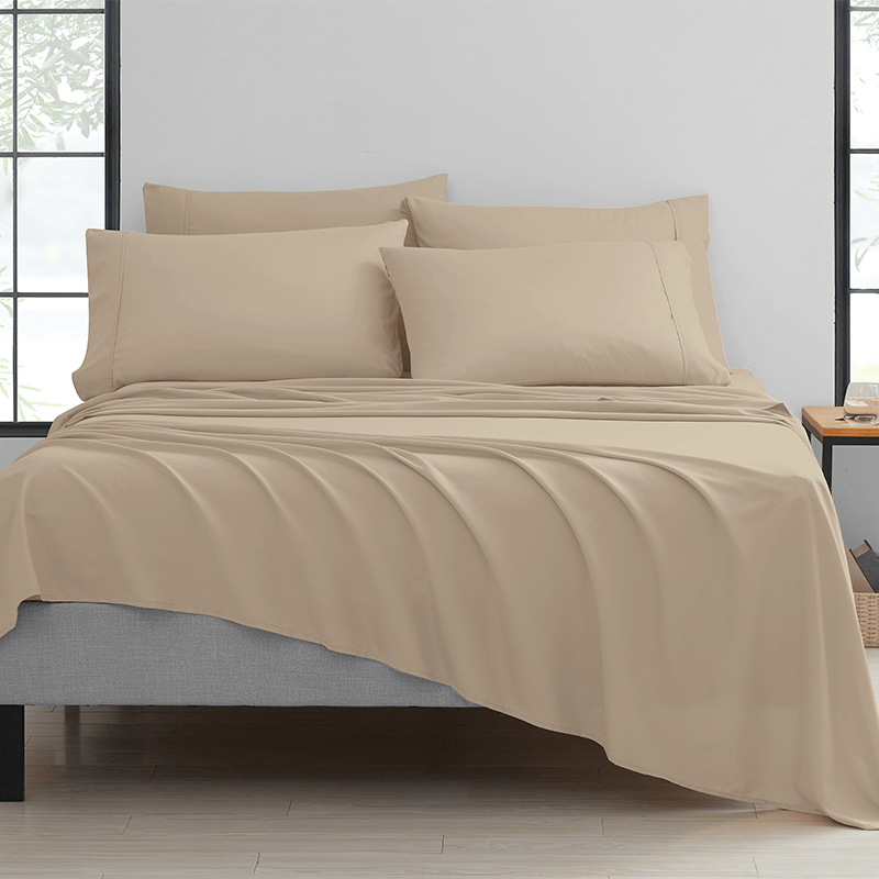 Bamboo 2000 Thread Count 6-Piece Luxury Sheet Set- Organic, Cooling, 16 Inch Deep Pocket, Egyptian Luxury with Bonus Pillowcases- Shrink & Fade Resistant