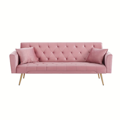 pink sofa