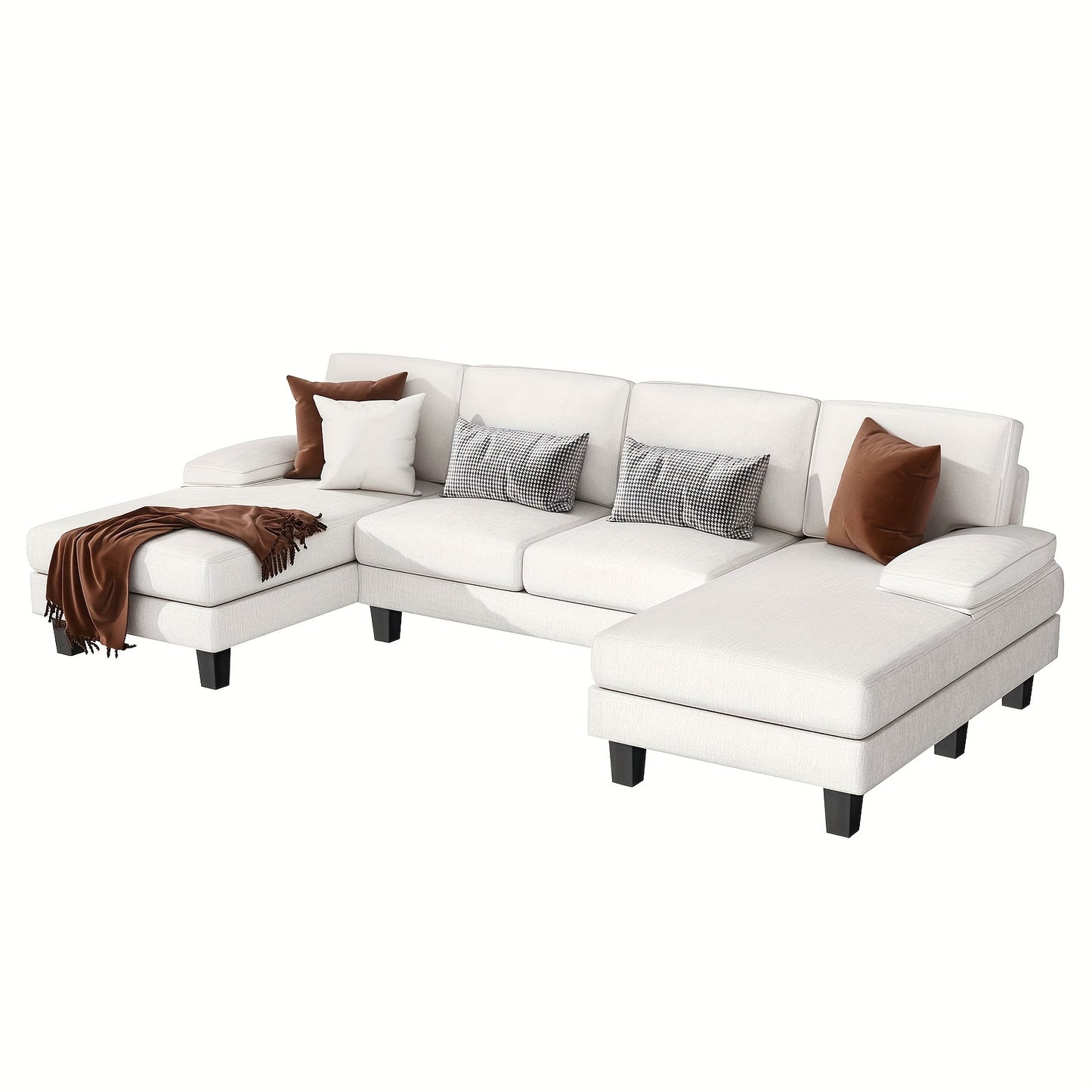 white sofa set