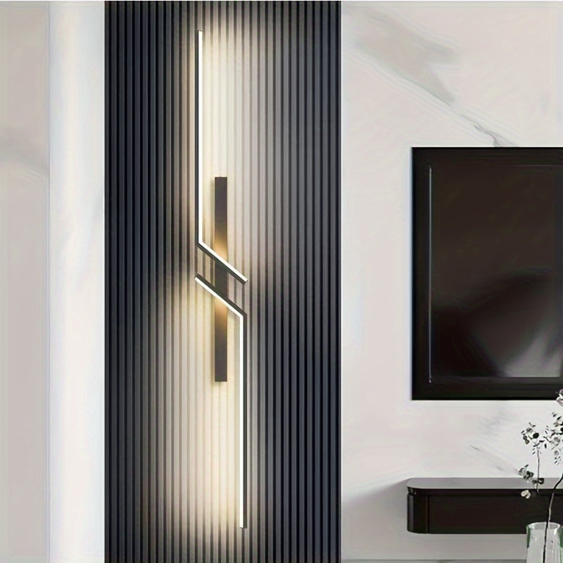 1PC Modern Creative Strip Led Wall Lamp Minimalist Bedroom Bedside Wall Sconce Led Lights Living Room TV Sofa