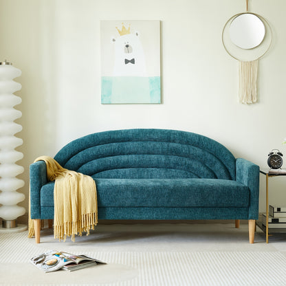 blue sofa