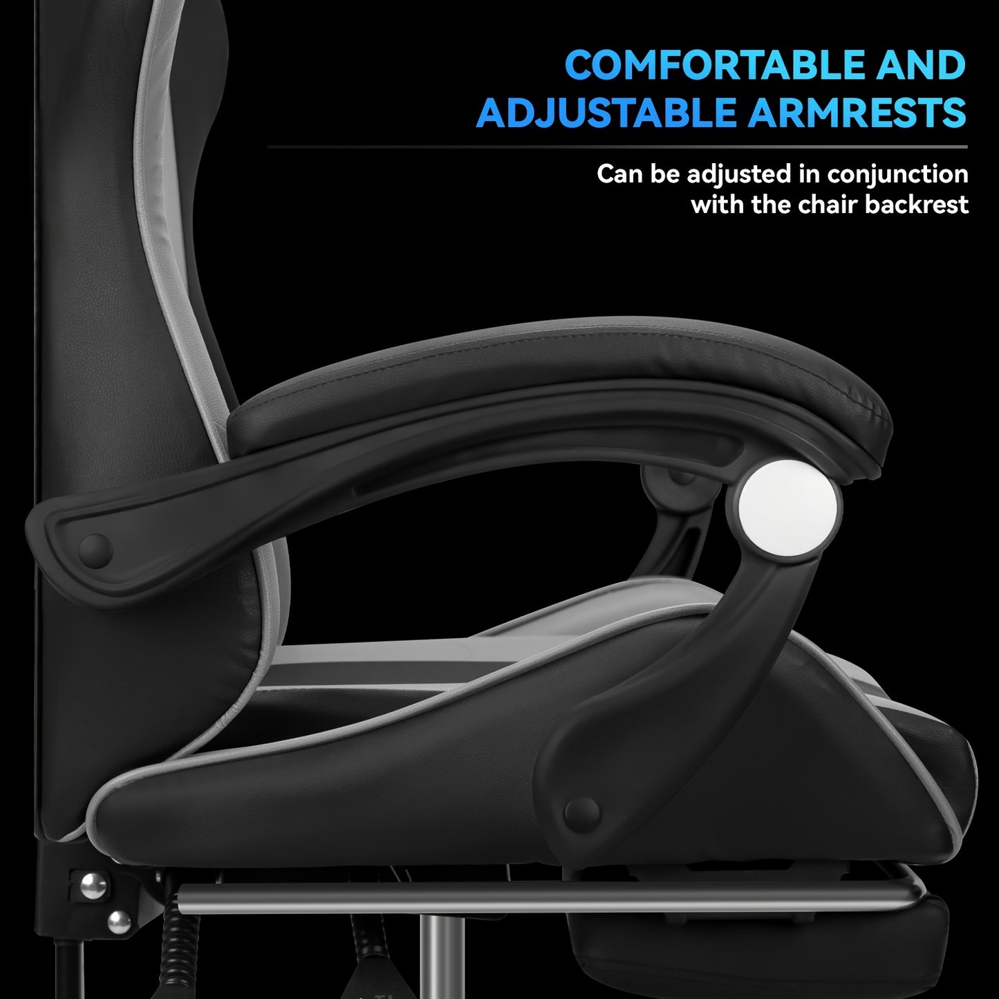 Ergonomic Racing Style PC Office Chair - Lumbar Support Gaming Chair for Adults and Teens