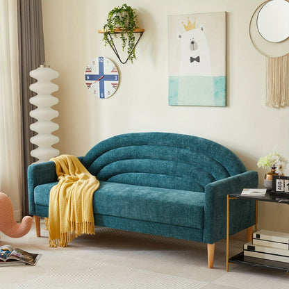 blue sofa